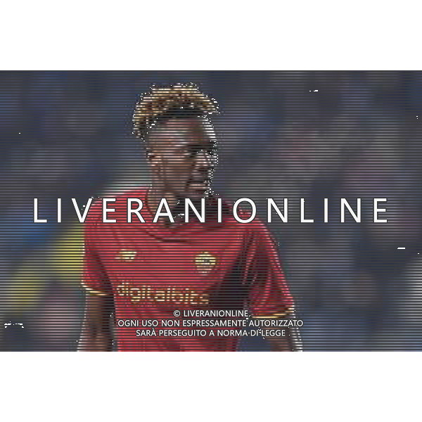 Lisa Guglielmi/LMedia - Empoli FC vs AS Roma - italian soccer Serie A match 2021/2022 January 23 2022 - Carlo Castellani stadium Empoli, Italy Empoli FC vs AS Roma Photo showing: Tammy Abraham (Roma) @Lisa Guglielmi/LiveMedia /AGENZIA ALDO LIVERANI SAS