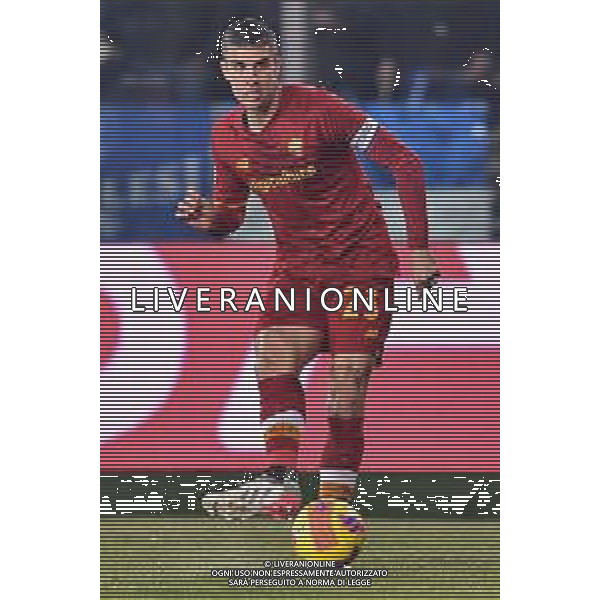 Lisa Guglielmi/LMedia - Empoli FC vs AS Roma - italian soccer Serie A match 2021/2022 January 23 2022 - Carlo Castellani stadium Empoli, Italy Empoli FC vs AS Roma Photo showing: Gianluca Mancini (Roma) @Lisa Guglielmi/LiveMedia /AGENZIA ALDO LIVERANI SAS