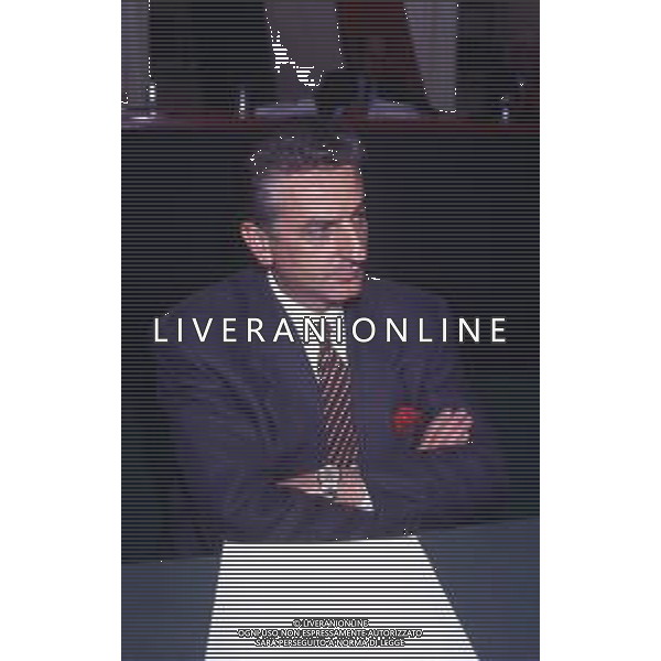 RETROSPETTIVA UGO FINETTI POLITICO NELLA FOTO UGO FINETTI A MILANO NELL\'ANNO 1990  AG ALDO LIVERANI SAS 
