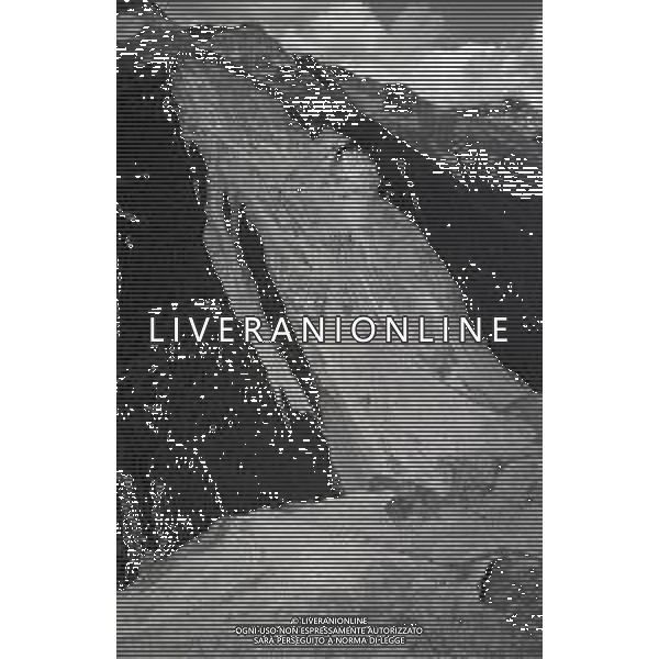 1987 FRANA DI SANT \'ANTONIO MORIGNONE VALTELLINA NELLA FOTO LA FRANA DI SANT\'ANTONIO MORIGNONE IN VALTELLINA AG ALDO LIVERANI SAS