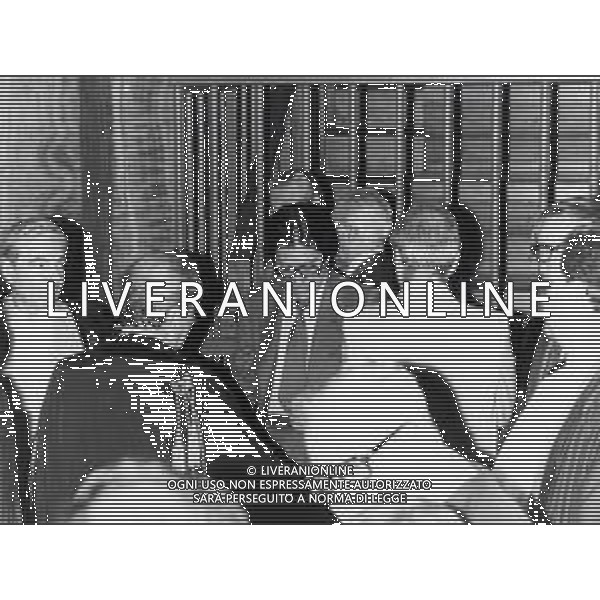 RETROSPETTICA CARLO BONOMI INDUSTRIALE NELLA FOTO CARLO BONOMI IN TRIBUNALE A MILANO PER IL CRAC DEL BANCO AMBROSIANO NELL\'ANNO 1980 AG ALDO LIVERANI SAS