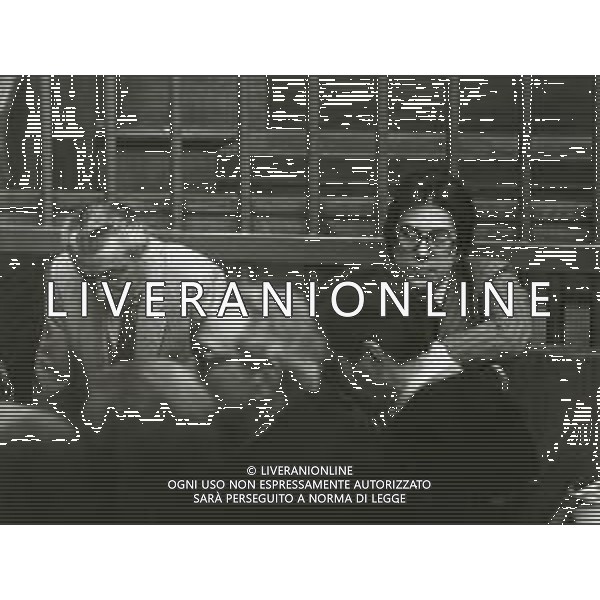 RETROSPETTICA CARLO BONOMI INDUSTRIALE NELLA FOTO CARLO BONOMI IN TRIBUNALE A MILANO PER IL CRAC DEL BANCO AMBROSIANO NELL\'ANNO 1980 AG ALDO LIVERANI SAS