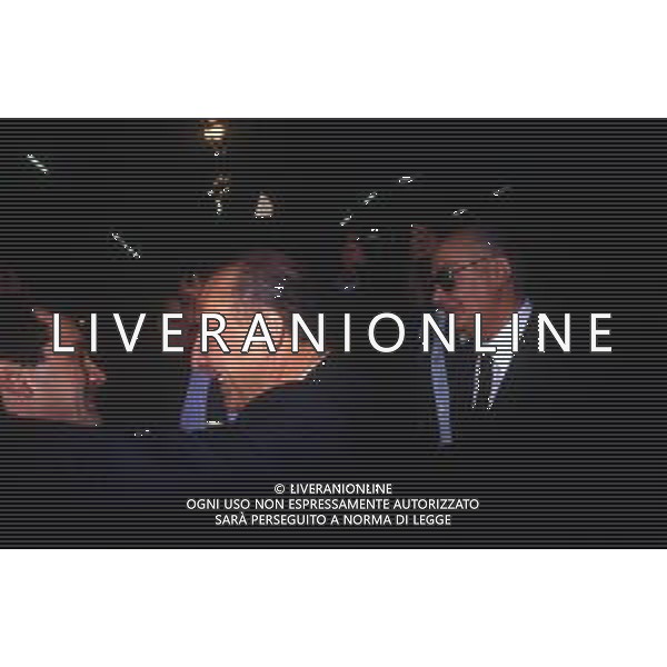 RETROSPETTIVA ANTONIO CARIGLIA POLITICO NELLA FOTO ANTONIO CARIGLIA A RIMINI AL CONGRESSO DEL PARTITO SOCIALISTA DEMOCRATICO PSDI NELL\'ANNO 1989 AG ALDO LIVERANI SAS