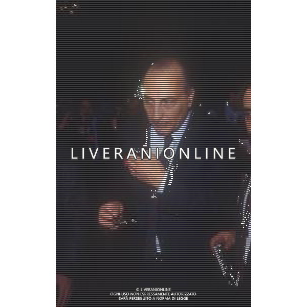 RETROSPETTIVA ANTONIO CARIGLIA POLITICO NELLA FOTO ANTONIO CARIGLIA A RIMINI AL CONGRESSO DEL PARTITO SOCIALISTA DEMOCRATICO PSDI NELL\'ANNO 1989 AG ALDO LIVERANI SAS