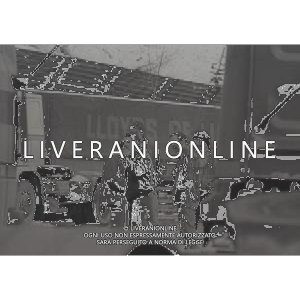 1984 DOGANA AL MONTE BIANCO FILA DI TIR PER LO SCIOPERO DEI DOGANIERI AG ALDO LIVERANI SAS