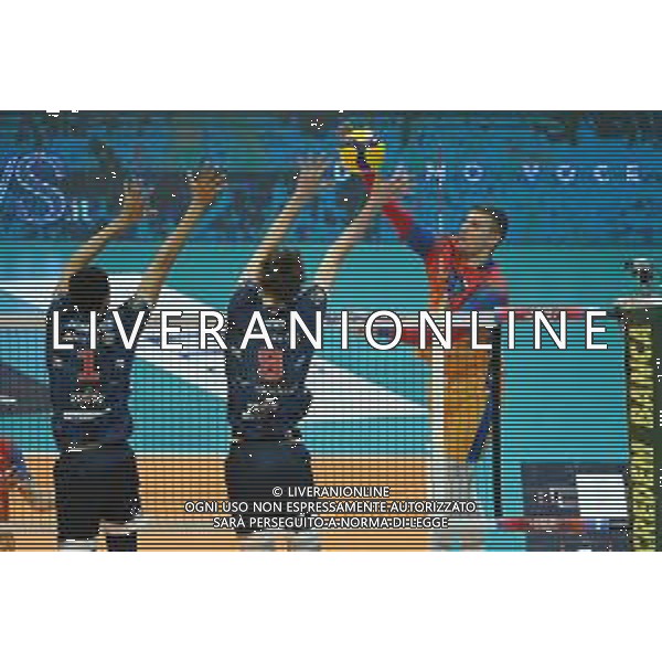 © TVRG Vlad Davyskiba (Monza) Vero Volley Monza vs Allianz Milano Campionato SuperLega Credem Banca - 15a giornata Monza 26-01-2022 Arena di Monza foto Roberto Garavaglia/ag. Aldo Liverani sas