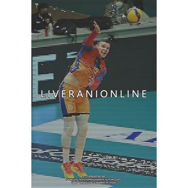 ¬© TVRG Vlad Davyskiba (Monza) Vero Volley Monza vs Allianz Milano Campionato SuperLega Credem Banca - 15a giornata Monza 26-01-2022 Arena di Monza foto Roberto Garavaglia/ag. Aldo Liverani sas/AGENZIA ALDO LIVERANI SAS