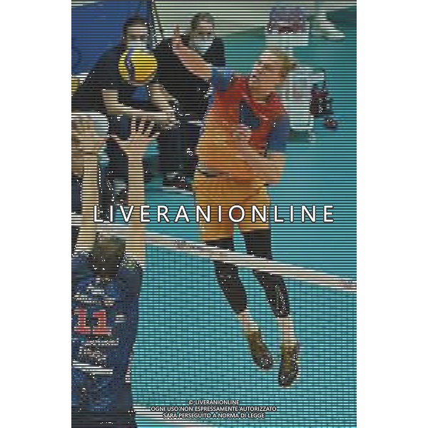 ¬© TVRG Donovan Dzavoronok (Monza) Vero Volley Monza vs Allianz Milano Campionato SuperLega Credem Banca - 15a giornata Monza 26-01-2022 Arena di Monza foto Roberto Garavaglia/ag. Aldo Liverani sas/AGENZIA ALDO LIVERANI SAS