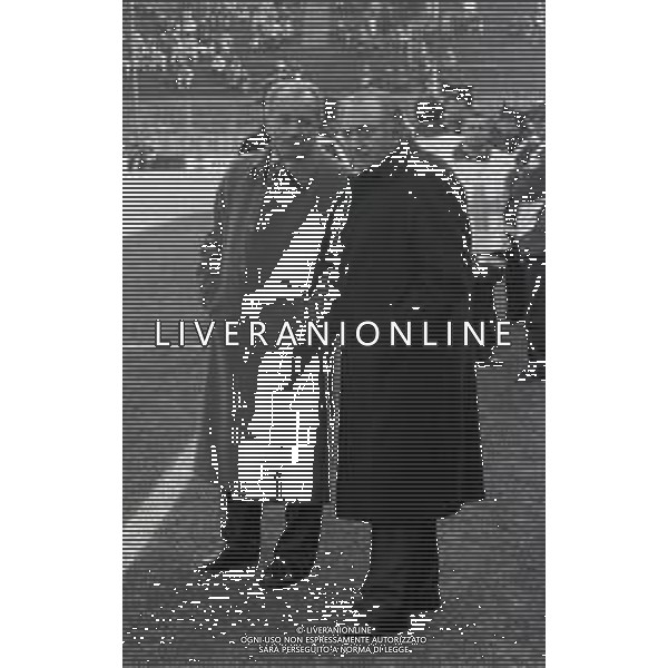 RETROSPETTIVA CORRADO FERLAINO PRESIDENTE NAPOLI CALCIO NELLA FOTO CORRADO FERLAINO PRESIDENTE NAPOLI CALCIO CON L\'ALLENATORE VUJADIN BOSKOV NELL\'ANNO 1995-1996 AG ALDO LIVERANI SAS