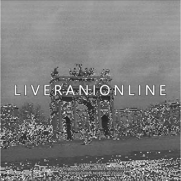 MILANO-ARCO DELLA PACE NELL\'ANNO 1963 AG ALDO LIVERANI SAS