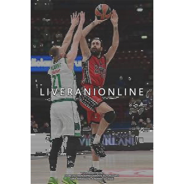 ¬© TVRG Luigi Datome (Olimpia Milano) AX Armani Exchange Milano vs Zalgiris Kaunas Turkish Airlines EuroLeague - 23a giornata regular season Assago (MI) 28-01-2022 Mediolanum Forum foto Roberto Garavaglia/ag. Aldo Liverani sas/AGENZIA ALDO LIVERANI SAS