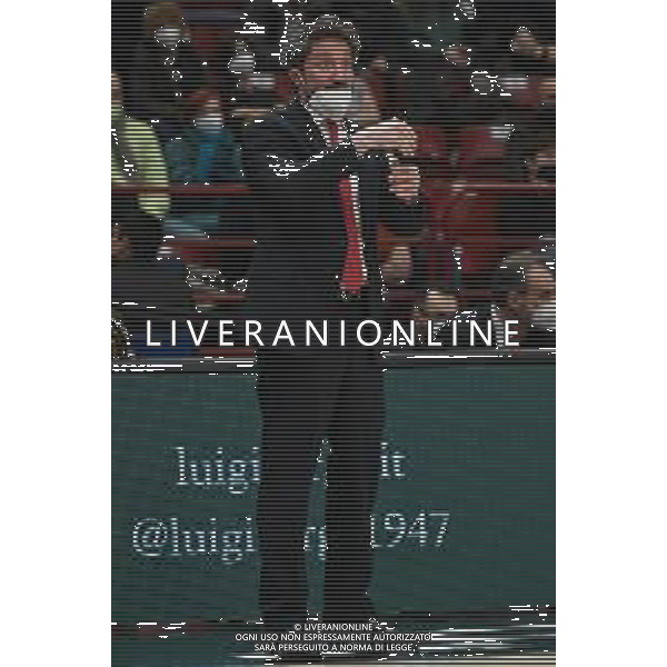 © TVRG Gianmarco Pozzecco vice allenatore Olimpia Milano AX Armani Exchange Milano vs Zalgiris Kaunas Turkish Airlines EuroLeague - 23a giornata regular season Assago (MI) 28-01-2022 Mediolanum Forum foto Roberto Garavaglia/ag. Aldo Liverani sas