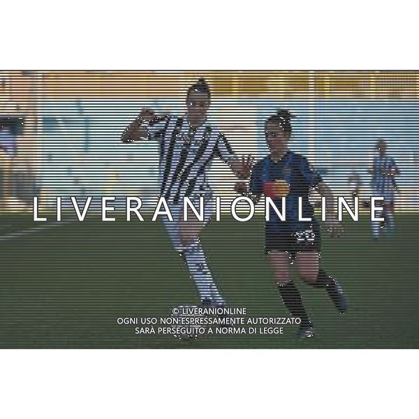 © TVRG Andrea Staskova (Juventus) e Flaminia Simonetti (Inter) Inter Milano Women vs Juventus Women Coppa Italia femminile - quarti di finale gara di andata Lecco 30-01-2022 Stadio Mario Rigamonti foto Roberto Garavaglia/ag. Aldo Liverani sas