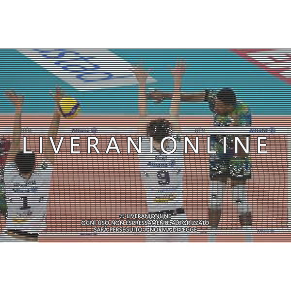 ¬© TVRG Wilfred Venero Leon (Perugia) Allianz Milano vs Sir Safety Conad Perugia Campionato SuperLega Credem Banca - 19a giornata Milano 30-01-2022 Allianz Cloud PalaLido foto Roberto Garavaglia/ag. Aldo Liverani sas/AGENZIA ALDO LIVERANI SAS
