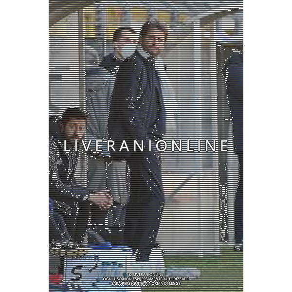 © TVRG Joe Montemurro allenatore Juventus Inter Milano Women vs Juventus Women Coppa Italia femminile - quarti di finale gara di andata Lecco 30-01-2022 Stadio Mario Rigamonti foto Roberto Garavaglia/ag. Aldo Liverani sas