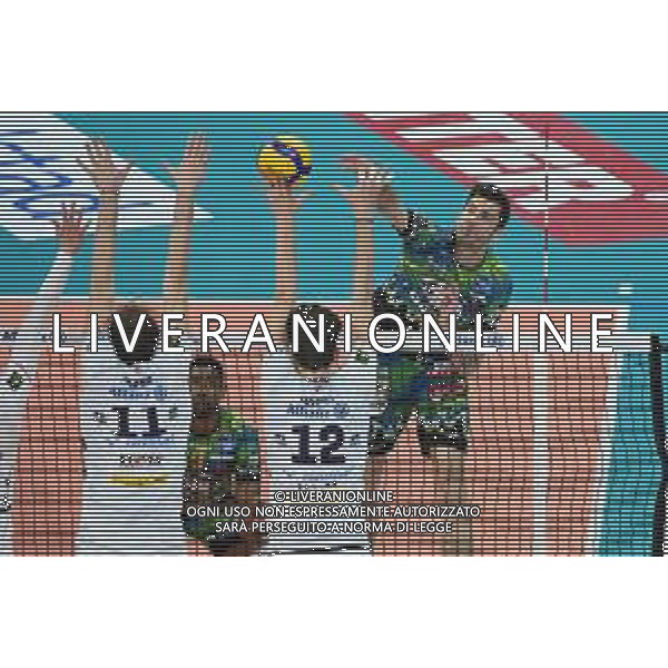 ¬© TVRG Matthew Anderson (Perugia) Allianz Milano vs Sir Safety Conad Perugia Campionato SuperLega Credem Banca - 19a giornata Milano 30-01-2022 Allianz Cloud PalaLido foto Roberto Garavaglia/ag. Aldo Liverani sas/AGENZIA ALDO LIVERANI SAS