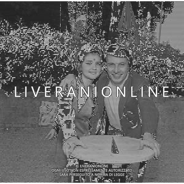 RETROSPETTIVA LORETTA GOGGI ATTRICE E CANTANTE NELLA FOTO CON ALDO REGGIANI A ROMA NELL\'OTTOBRE 1969 ©archivio Giovanni Liverani/AGENZIA ALDO LIVERANI SAS