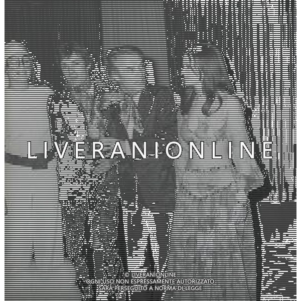 RETROSPETTIVA LAURA ANTONELLI ATTRICE NELLA FOTO LAURA ANTONELLIA SAINT VINCENT NELL\'ANNO 1970 CON GIORGIO ALBERTAZZI AG ALDO LIVERANI SAS