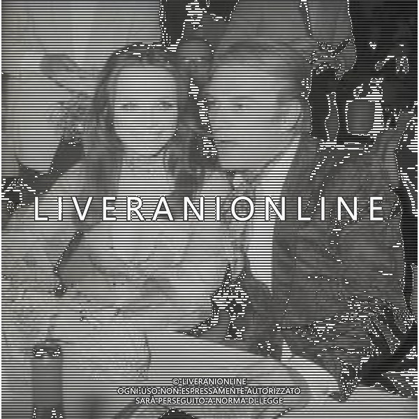 RETROSPETTIVA LAURA ANTONELLI ATTRICE NELLA FOTO LAURA ANTONELLIA SAINT VINCENT NELL\'ANNO 1970 CON GIORGIO ALBERTAZZI AG ALDO LIVERANI SAS