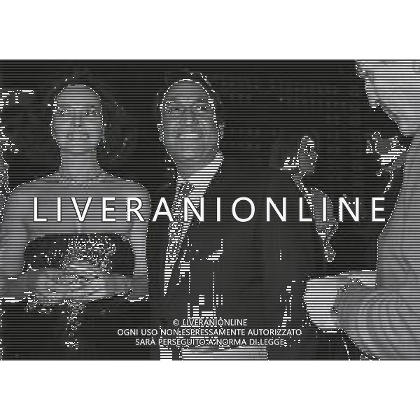 RETROSPETTIVA LAURA ANTONELLI ATTRICE NELLA FOTO LAURA ANTONELLI NELLA TRASMISSIONE TELEVISIVA “TEST“ CONDOTTA DA EMILIO FEDE ANNO 1984 AG ALDO LIVERANI SAS 