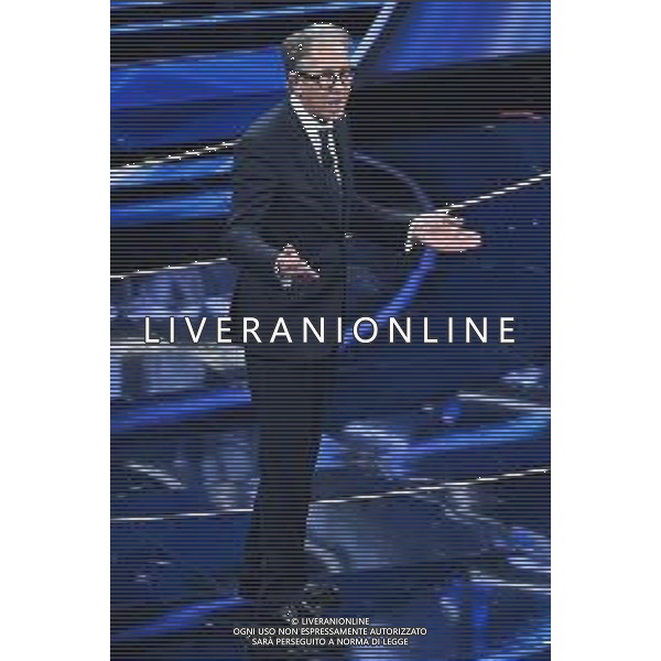 Alberto Biancheri sindaco di Sanremo 72mo Festival della Canzone Italiana Sanremo 2022 - Prima Serata Teatro Ariston - Sanremo (IM) 01-02-2022 foto Roberto Garavaglia/ag. Aldo Liverani sas /AGENZIA ALDO LIVERANI SAS