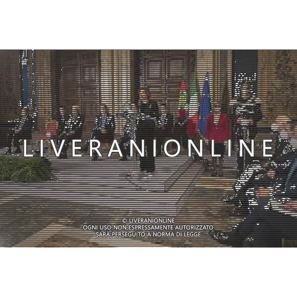 03-02-2022 ROMA-Il Presidente della Repubblica Sergio Mattarella nel corso del suo intervento in occasione della cerimonia di insediamento (foto di Francesco Ammendola - Ufficio per la Stampa e la Comunicazione della Presidenza della Repubblica)