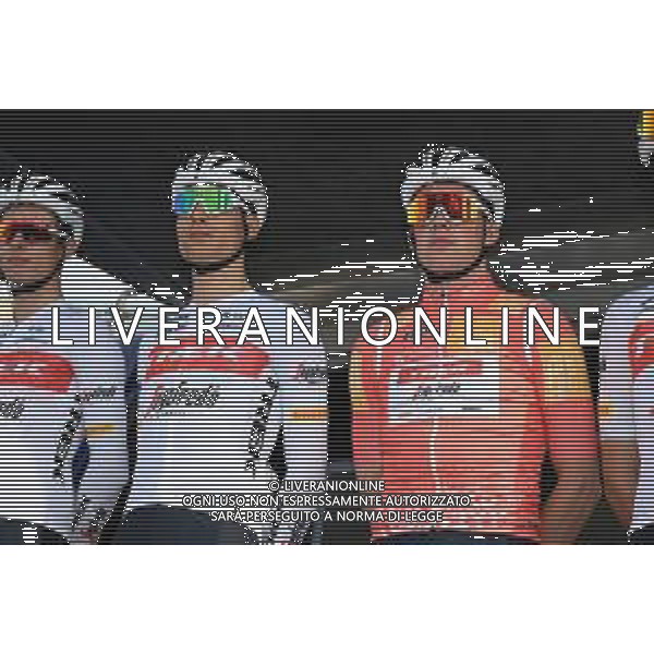 03-02-2022 Etoile De Besseges; Tappa 02 Saint Christol Lez Ales - Rousson; 2022, Trek - Segafredo; Baroncini, Filippo; Pedersen, Mads; Saint Christol Lez Ales; ©SIROTTI/AGENZIA ALDO LIVERANI SAS