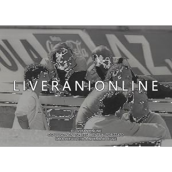 RETROSPETTIVA PAOLO ROSSI CALCIATORE NELLA FOTO PAOLO ROSSI AI MONDIALI DI SPAGNA 1982 INTERVISTATO DA GIAMPIERO GALEAZZI AG ALDO LIVERANI SAS