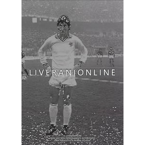 RETROSPETTIVA PAOLO ROSSI CALCIATORE NELLA FOTO PAOLO ROSSI CON LA MAGLIA DEL PERUGIA CALCIO NELL\'ANNO 1979-1980 AG ALDO LIVERANI SAS