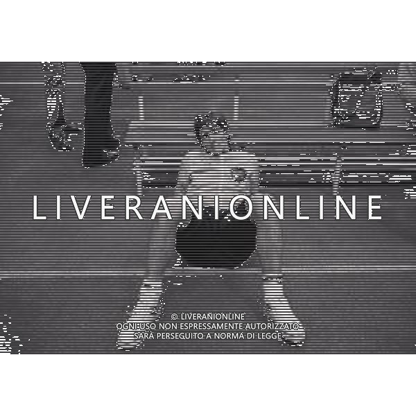 RETROSPETTIVA PAOLO ROSSI CALCIATORE NELLA FOTO PAOLO ROSSI NELLA MANIFESTAZIONE SPORTIVA “SPORT STARS“ A MILANO NELL\'ANNO 1979 AG ALDO LIVERANI SAS 