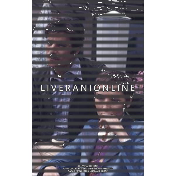 RETROSPETTIVA GIANCARLO GIANNINI ATTORE NELLA FOTO GIANCARLO GIANNINI CON LA MOGLIE LIVIA GIAMPALMO A CANNES NELL\'ANNO 1973 AG ALDO LIVERANI SAS 