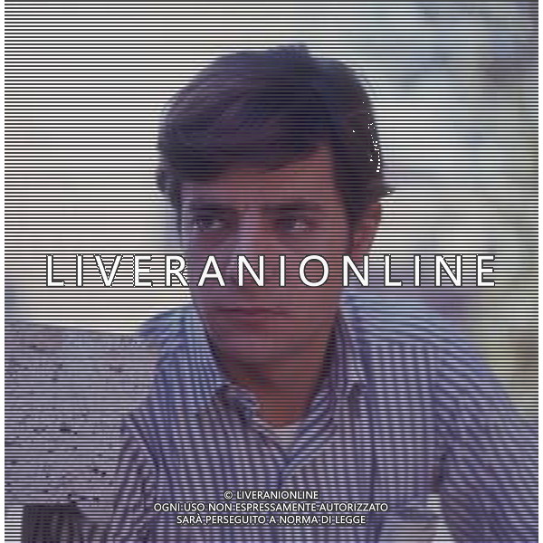 RETROSPETTIVA GIANCARLO GIANNINI ATTORE NELLA FOTO GIANCARLO GIANNINI CON LA MOGLIE LIVIA GIAMPALMO A CANNES NELL\'ANNO 1973 AG ALDO LIVERANI SAS 