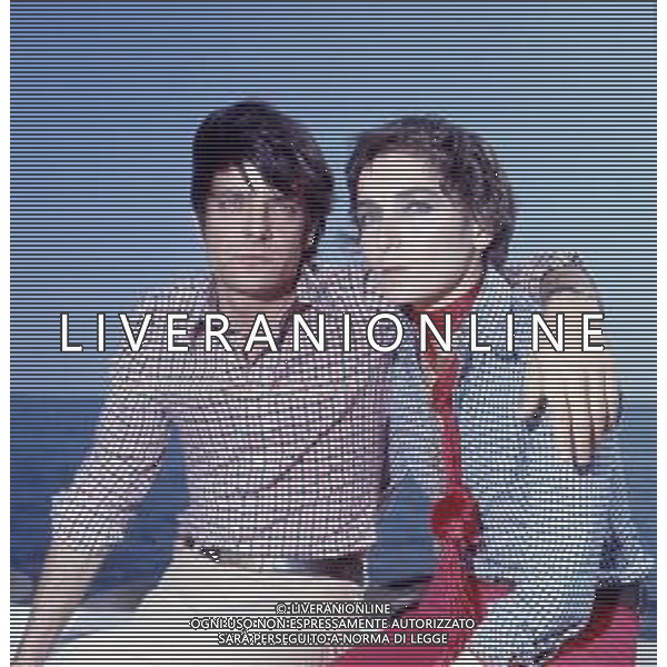RETROSPETTIVA GIANCARLO GIANNINI ATTORE NELLA FOTO GIANCARLO GIANNINI CON LA MOGLIE LIVIA GIAMPALMO A CANNES NELL\'ANNO 1973 AG ALDO LIVERANI SAS 