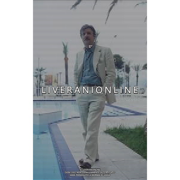 RETROSPETTIVA GIANCARLO GIANNINI ATTORE NELLA FOTO GIANCARLO GIANNINI NELL\'ANNO 1985 A CANNES AG ALDO LIVERANI SAS  