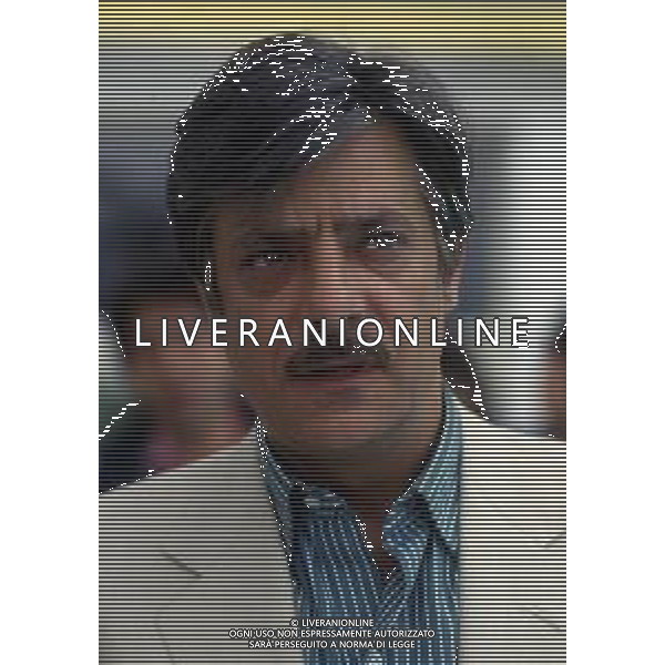 RETROSPETTIVA GIANCARLO GIANNINI ATTORE NELLA FOTO GIANCARLO GIANNINI NELL\'ANNO 1985 A CANNES AG ALDO LIVERANI SAS  