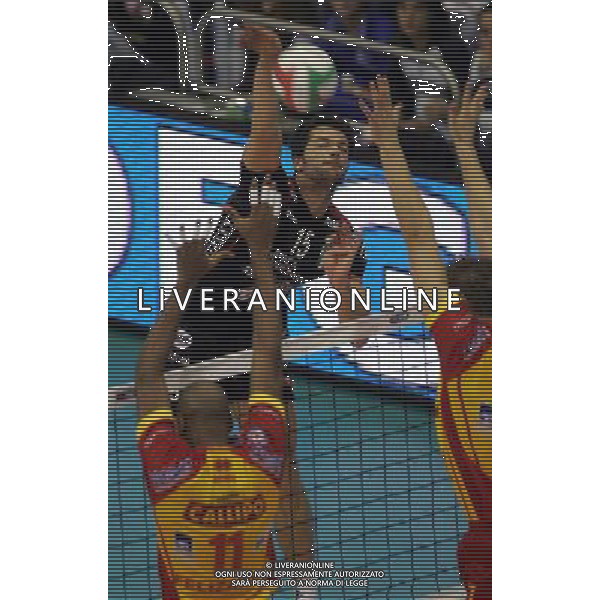 Milano 6 Ottobre 2005 Sisley Treviso - Tonno Callipo Vibo Valentia Supercoppa Italiana volley maschile nella foto: Cisolla Alberto foto Andry / Ag. Aldo Liverani