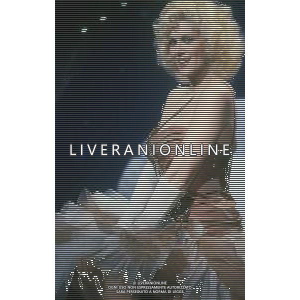 RETROSPETTIVA MINNIE MINOPRIO PSEUDONIMO DI VIRGINIA ANNE MINOPRIO ATTRICE NELLA FOTO MINNIE MINOPRIO NELL\'ANNO 1986 AG ALDO LIVERANI SAS 