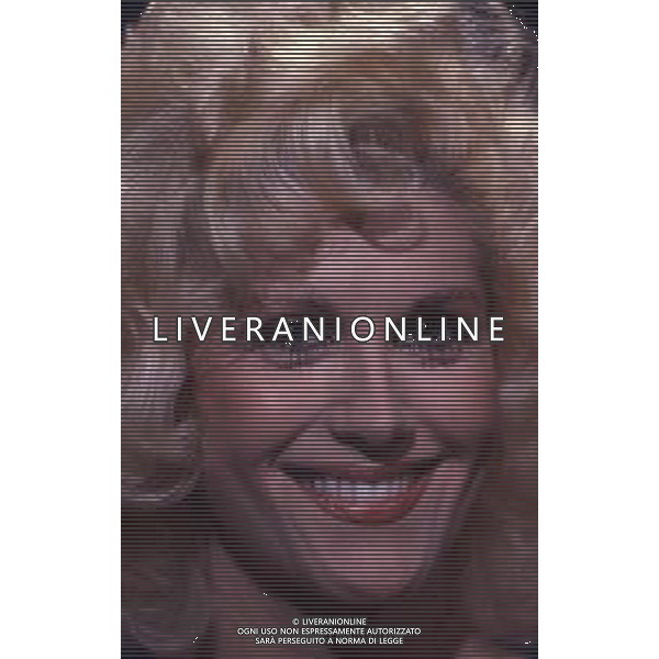 RETROSPETTIVA MINNIE MINOPRIO PSEUDONIMO DI VIRGINIA ANNE MINOPRIO ATTRICE NELLA FOTO MINNIE MINOPRIO NELL\'ANNO 1986 AG ALDO LIVERANI SAS 