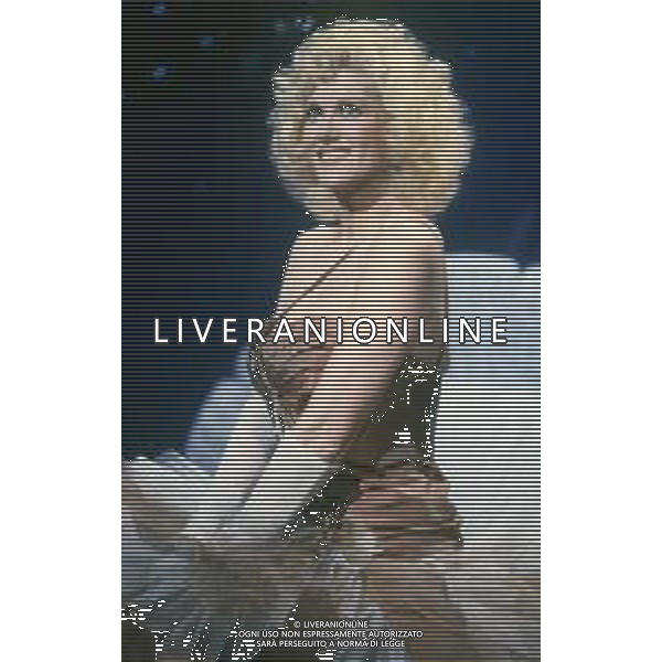 RETROSPETTIVA MINNIE MINOPRIO PSEUDONIMO DI VIRGINIA ANNE MINOPRIO ATTRICE NELLA FOTO MINNIE MINOPRIO NELL\'ANNO 1986 AG ALDO LIVERANI SAS 