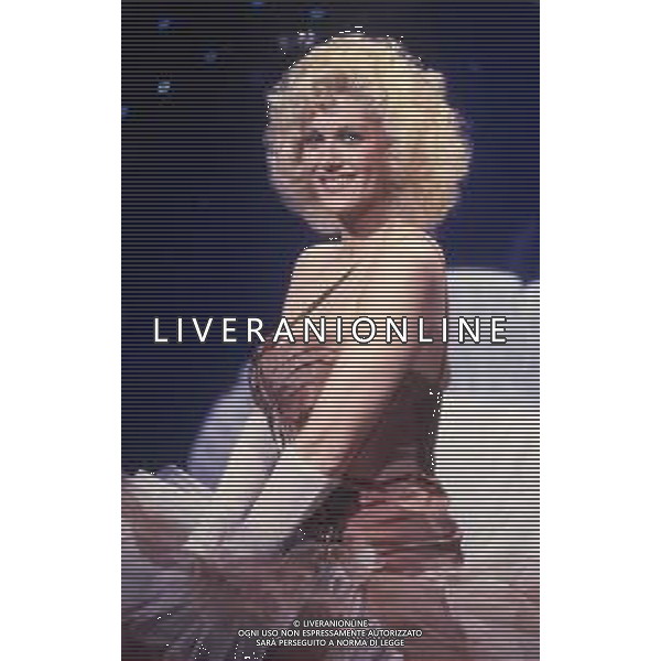 RETROSPETTIVA MINNIE MINOPRIO PSEUDONIMO DI VIRGINIA ANNE MINOPRIO ATTRICE NELLA FOTO MINNIE MINOPRIO NELL\'ANNO 1986 AG ALDO LIVERANI SAS 