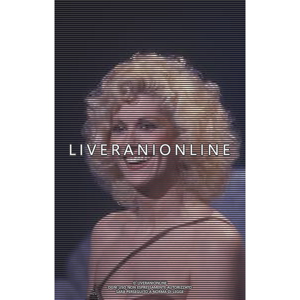 RETROSPETTIVA MINNIE MINOPRIO PSEUDONIMO DI VIRGINIA ANNE MINOPRIO ATTRICE NELLA FOTO MINNIE MINOPRIO NELL\'ANNO 1986 AG ALDO LIVERANI SAS 
