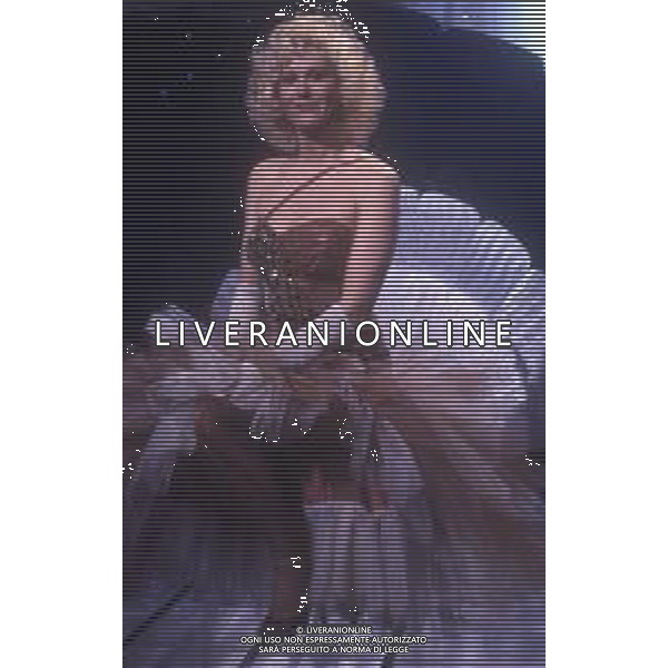 RETROSPETTIVA MINNIE MINOPRIO PSEUDONIMO DI VIRGINIA ANNE MINOPRIO ATTRICE NELLA FOTO MINNIE MINOPRIO NELL\'ANNO 1986 AG ALDO LIVERANI SAS 