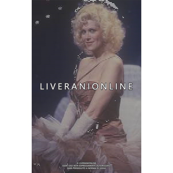 RETROSPETTIVA MINNIE MINOPRIO PSEUDONIMO DI VIRGINIA ANNE MINOPRIO ATTRICE NELLA FOTO MINNIE MINOPRIO NELL\'ANNO 1986 AG ALDO LIVERANI SAS 