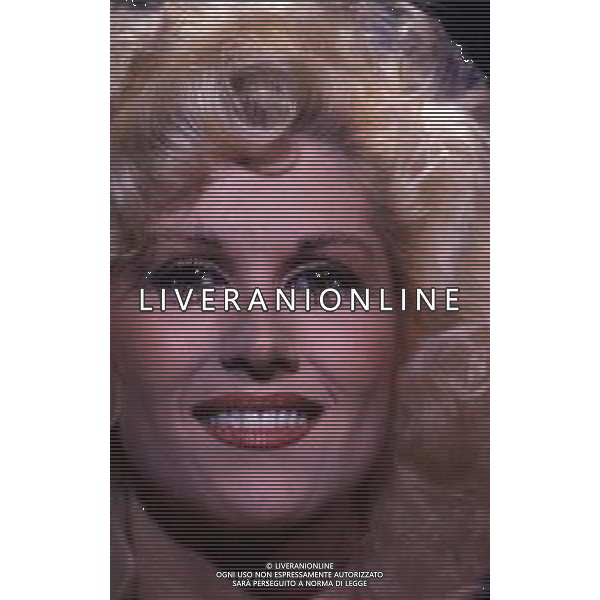 RETROSPETTIVA MINNIE MINOPRIO PSEUDONIMO DI VIRGINIA ANNE MINOPRIO ATTRICE NELLA FOTO MINNIE MINOPRIO NELL\'ANNO 1986 AG ALDO LIVERANI SAS 