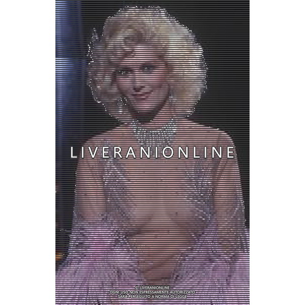 RETROSPETTIVA MINNIE MINOPRIO PSEUDONIMO DI VIRGINIA ANNE MINOPRIO ATTRICE NELLA FOTO MINNIE MINOPRIO NELL\'ANNO 1986 AG ALDO LIVERANI SAS 