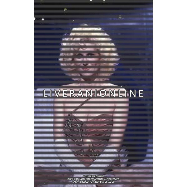 RETROSPETTIVA MINNIE MINOPRIO PSEUDONIMO DI VIRGINIA ANNE MINOPRIO ATTRICE NELLA FOTO MINNIE MINOPRIO NELL\'ANNO 1986 AG ALDO LIVERANI SAS 