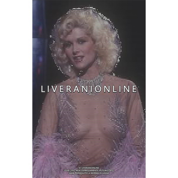 RETROSPETTIVA MINNIE MINOPRIO PSEUDONIMO DI VIRGINIA ANNE MINOPRIO ATTRICE NELLA FOTO MINNIE MINOPRIO NELL\'ANNO 1986 AG ALDO LIVERANI SAS 