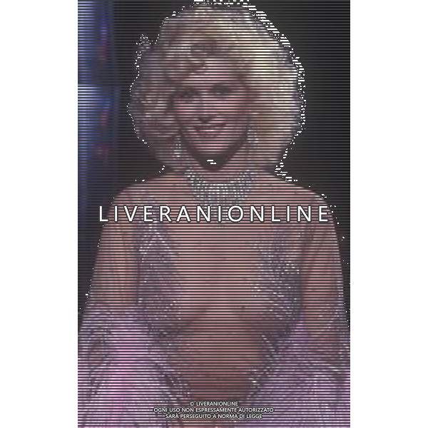 RETROSPETTIVA MINNIE MINOPRIO PSEUDONIMO DI VIRGINIA ANNE MINOPRIO ATTRICE NELLA FOTO MINNIE MINOPRIO NELL\'ANNO 1986 AG ALDO LIVERANI SAS  