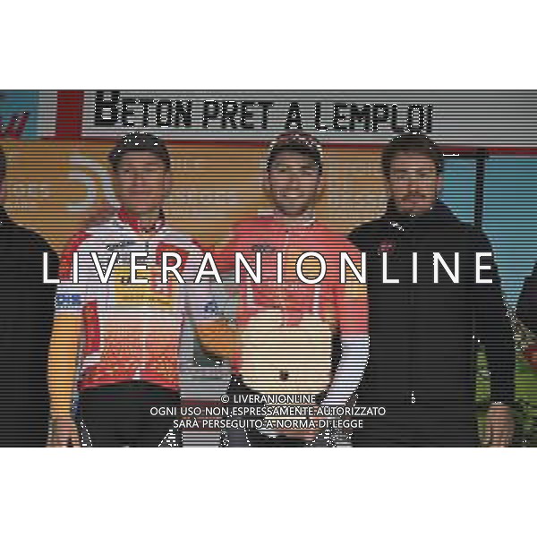 06-02-2022 Etoile De Besseges; Tappa 05 Ales - Ales; 2022, Cofidis; 2022, Uno - X; 2022, Ef Education - Easypost; Thomas, Benjamin; Johannessen, Tobias Halland; Bettiol, Alberto; Ales; FOTO STEFANO SIROTTI-AG ALDO LIVERANI SAS