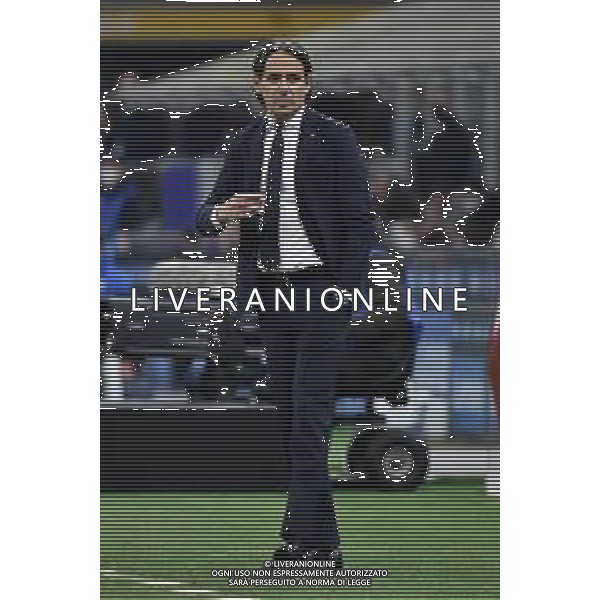 Simone Inzaghi allenatore Inter Inter vs Roma Coppa Italia Frecciarossa - quarti di finale Milano 08-02-2022 Stadio Giuseppe Meazza - San Siro foto Roberto Garavaglia/ag. Aldo Liverani sas /AGENZIA ALDO LIVERANI SAS